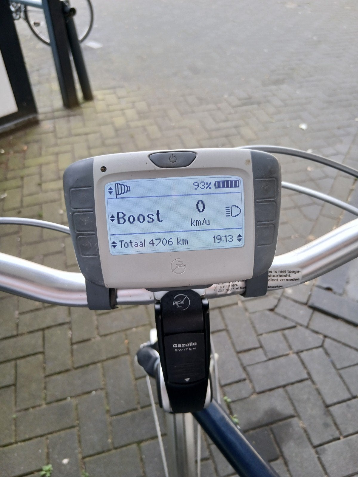 Display + houder voor gazelle elektrische fiets, Ophalen, Zo goed als nieuw, Gazelle