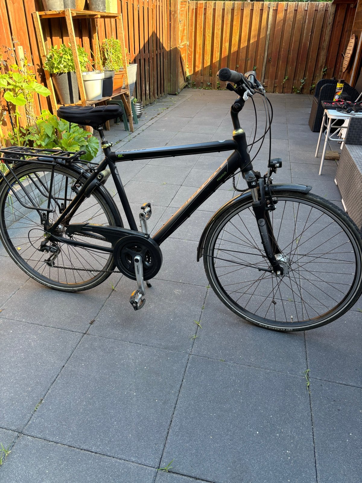 Mooie Pegasus Solero Herenfiets - Alles werkt goed, Ophalen, Gebruikt, Overige merken, Versnellingen