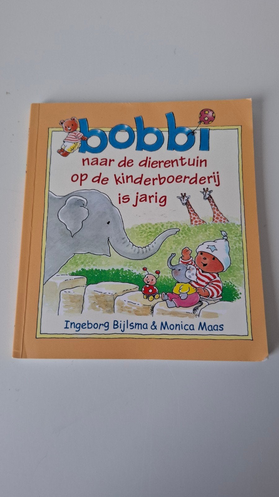 Bobbi naar de dierentuin, kinderboerderij, is jarig, Gelezen, Fictie algemeen, Jongen of Meisje, Ingeborg Bijlsma & Monica Maas