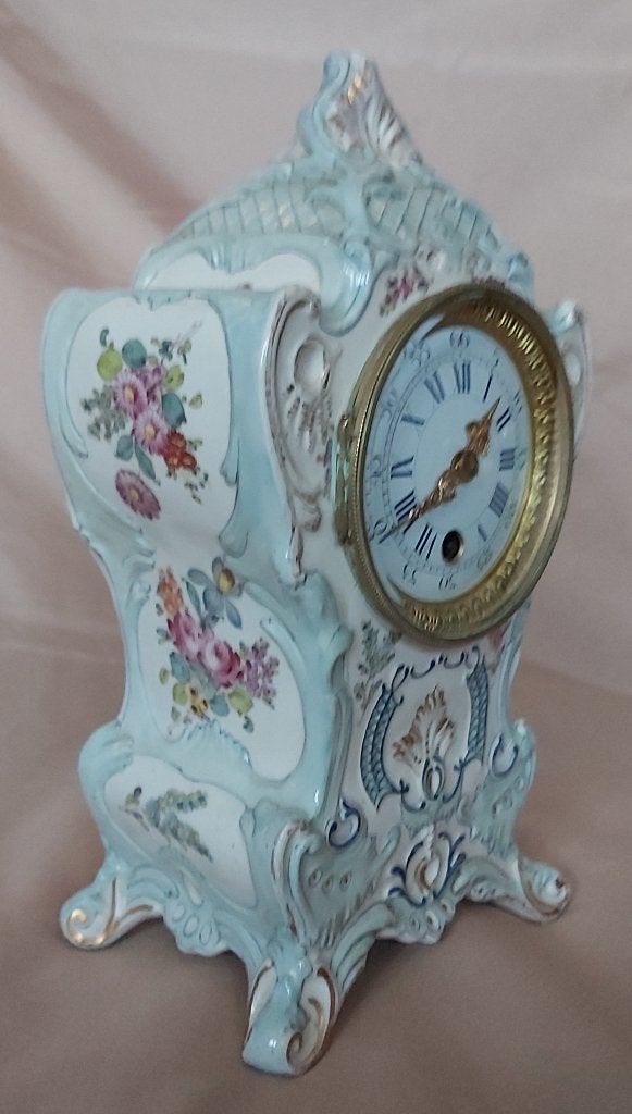 antiek mantel klokje, Antiek en Kunst, Ophalen
