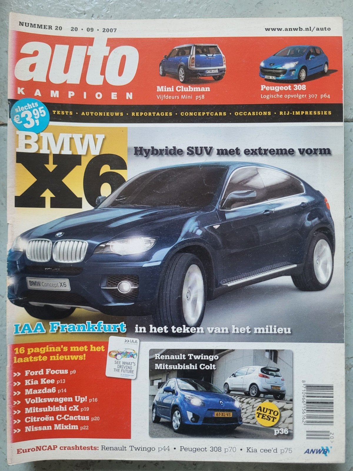 Autokampioen nr 20 van 2007, Ophalen of Verzenden, Gelezen, Algemeen