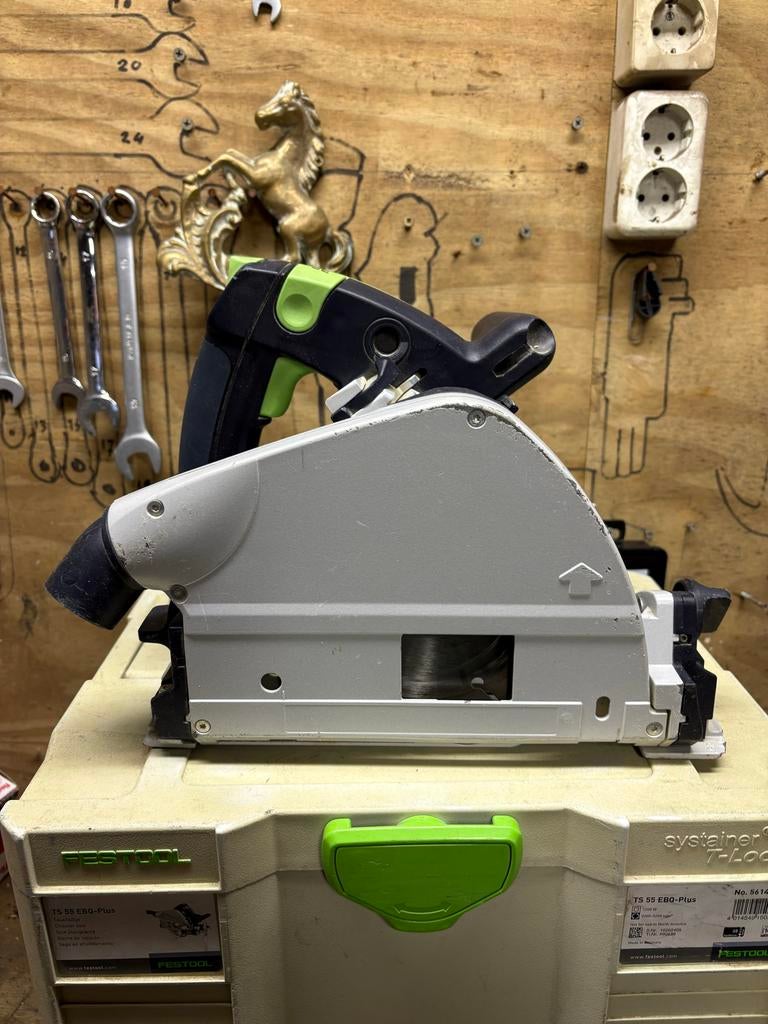 Festool TS 55 EBQ-Plus invalzaag met systainer, Doe-het-zelf en Verbouw, Gereedschap | Zaagmachines, Invalzaag, Ophalen of Verzenden