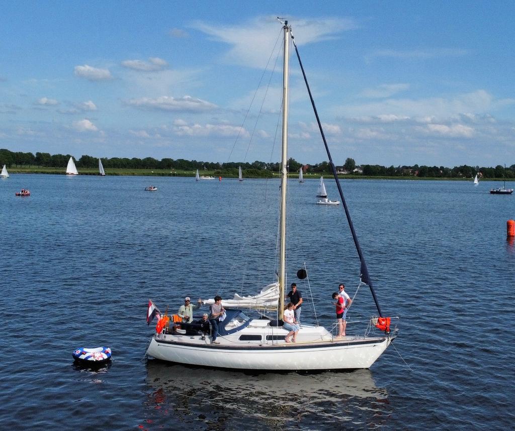 Zeer knappe en bomvolle Spirit 28 kajuitzeilboot, Watersport en Boten, Ophalen, Gebruikt, Polyester, Diesel