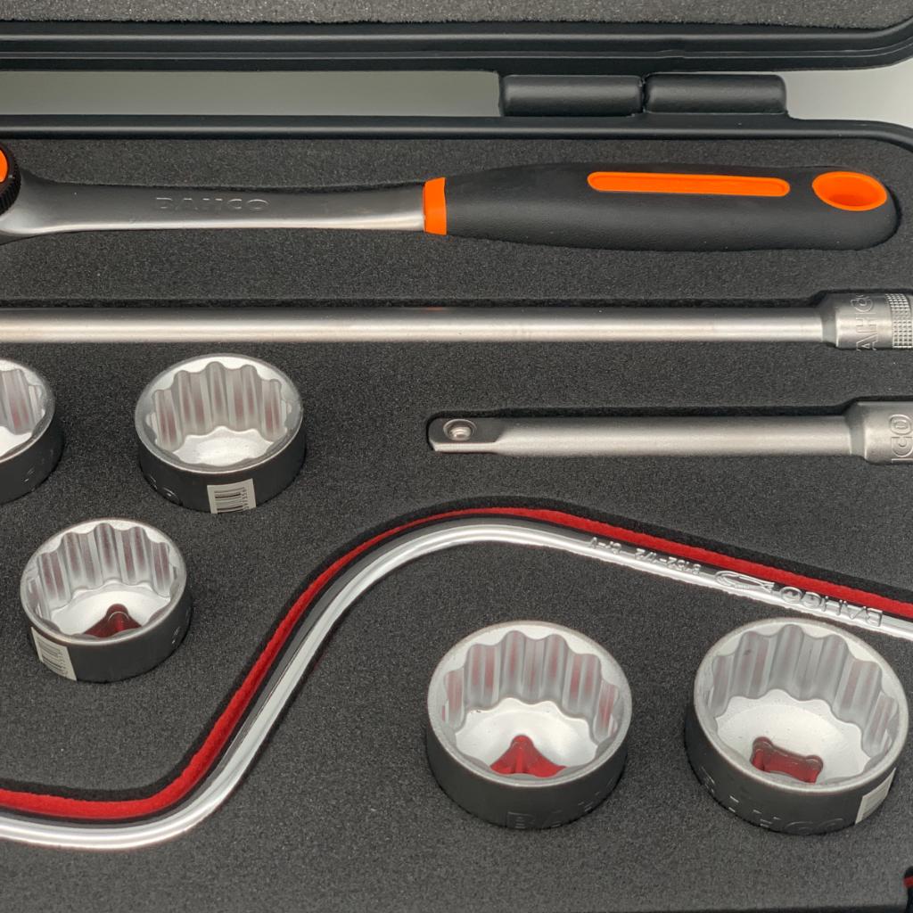 Bahco 7819DRN 25 Delige Doppenset 1/2 Inch | Nieuw, Ophalen of Verzenden, Nieuw
