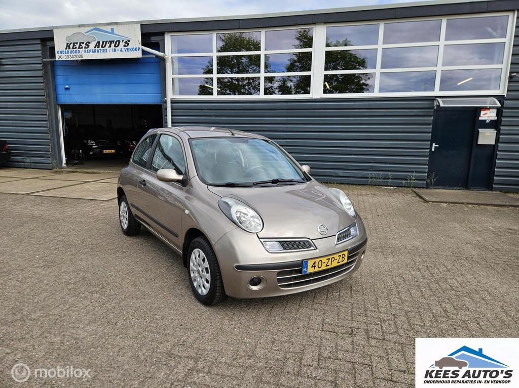 Nissan Micra 1.2 Mix Airco!, Auto's, Voorwielaandrijving, Gebruikt, 4 cilinders, Bruin