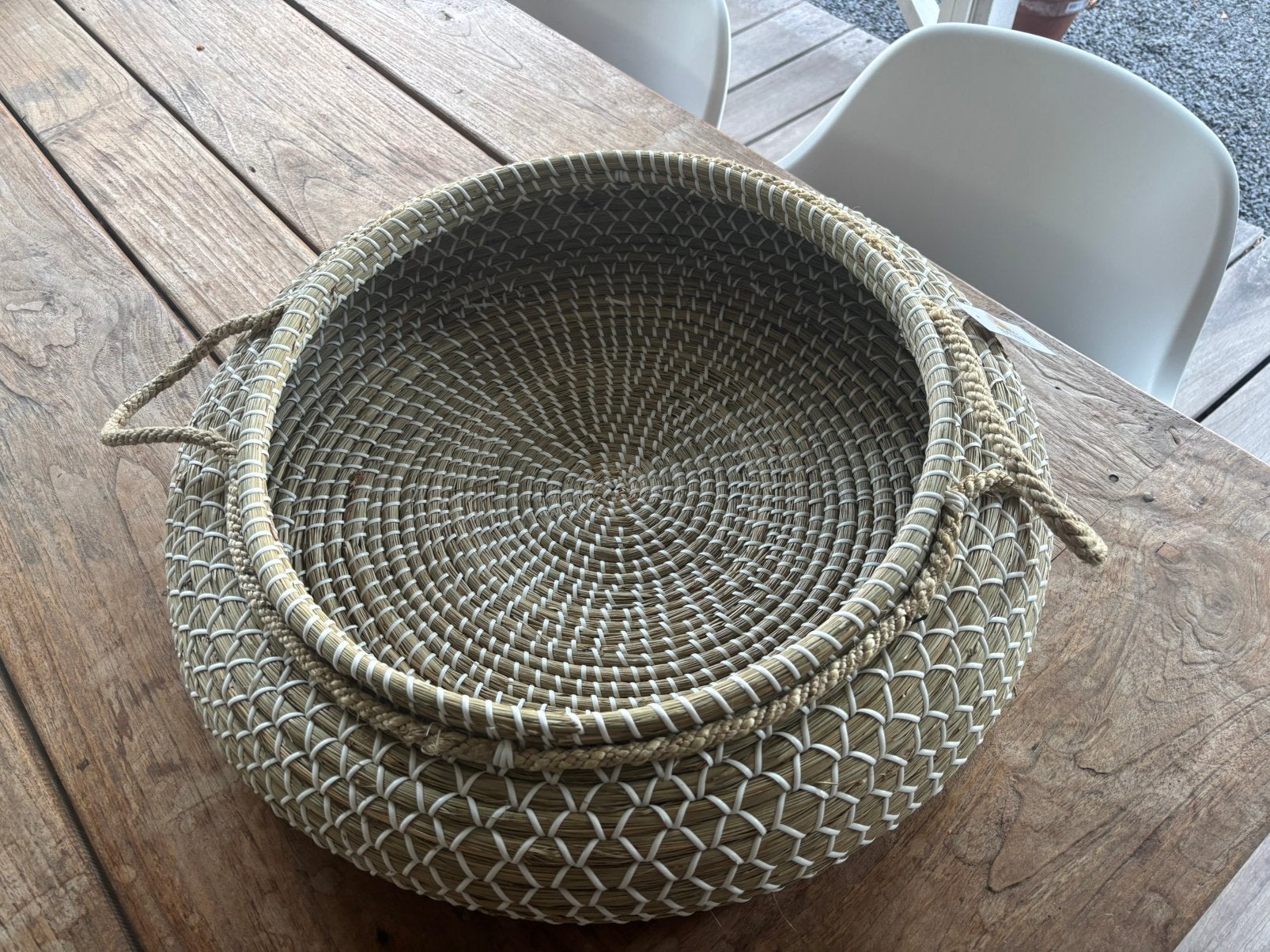 Super gave mand, Ophalen, Nieuw, Rond, Riet
