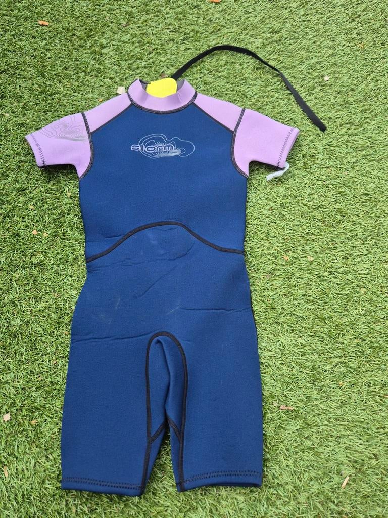 Storm Wetsuit Kinderen XS/4 - Blauw/Paars, Watersport en Boten, Ophalen, Wetsuit, Gebruikt, Kind