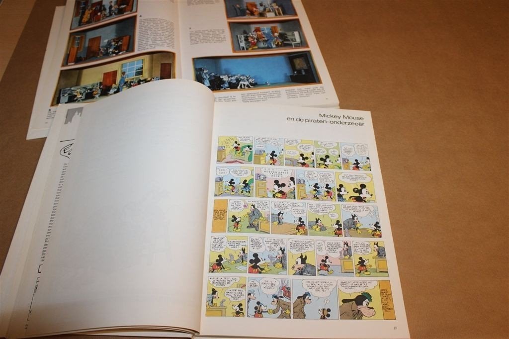 Ik Mickey Mouse Set HC Deel 1 & 2 1977, Boeken, Eén stripboek, Ophalen of Verzenden, Gelezen