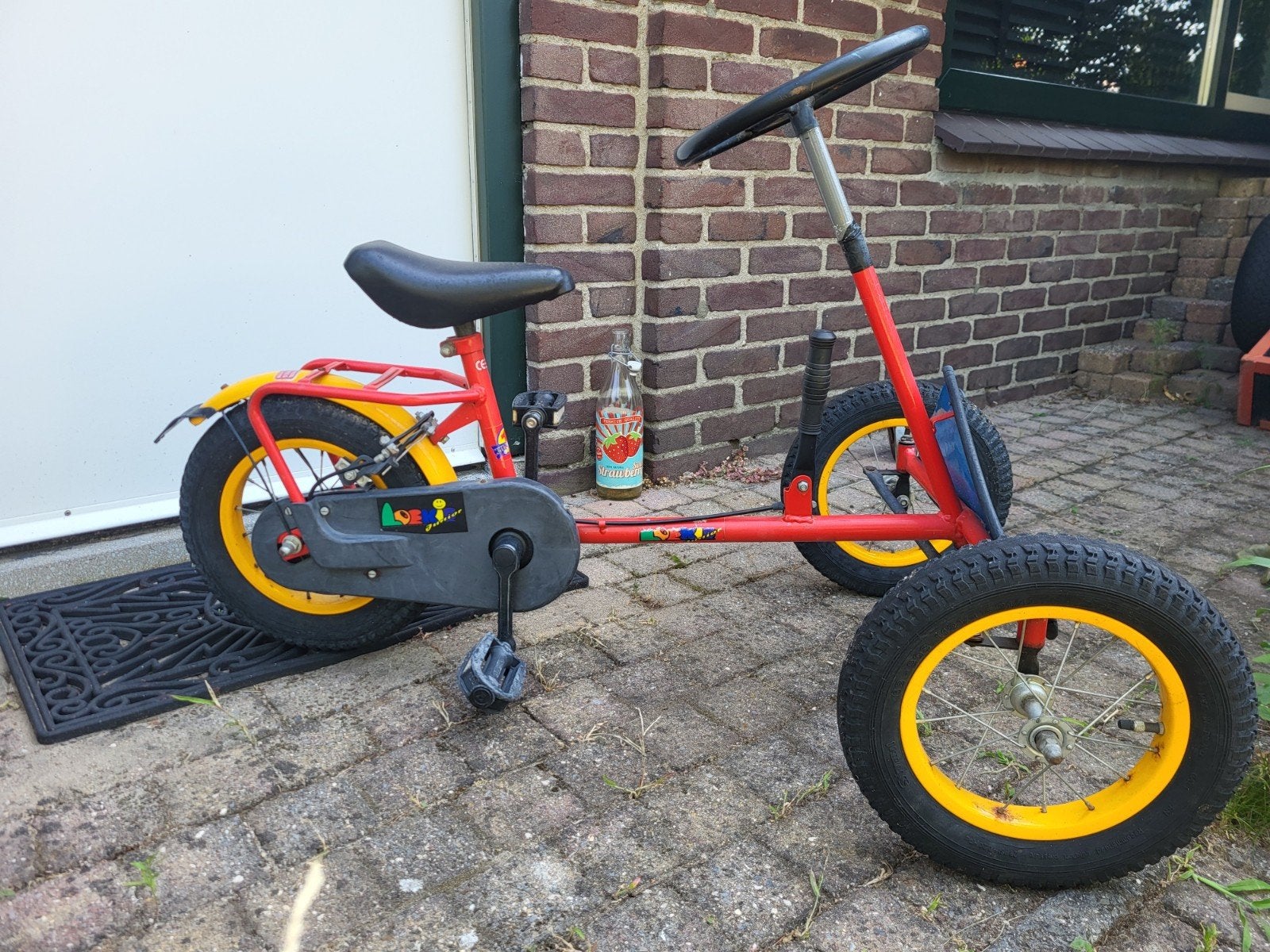 Stevige driewieler fiets voor kinderen, Ophalen, Gebruikt