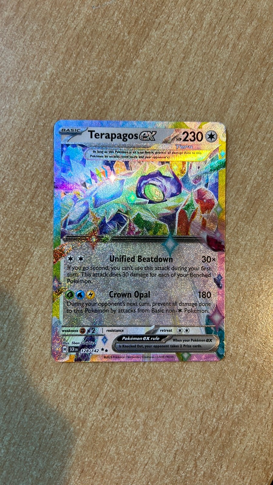 Terapagos ex 128/142 Stellar Crown, Ophalen of Verzenden, Zo goed als nieuw