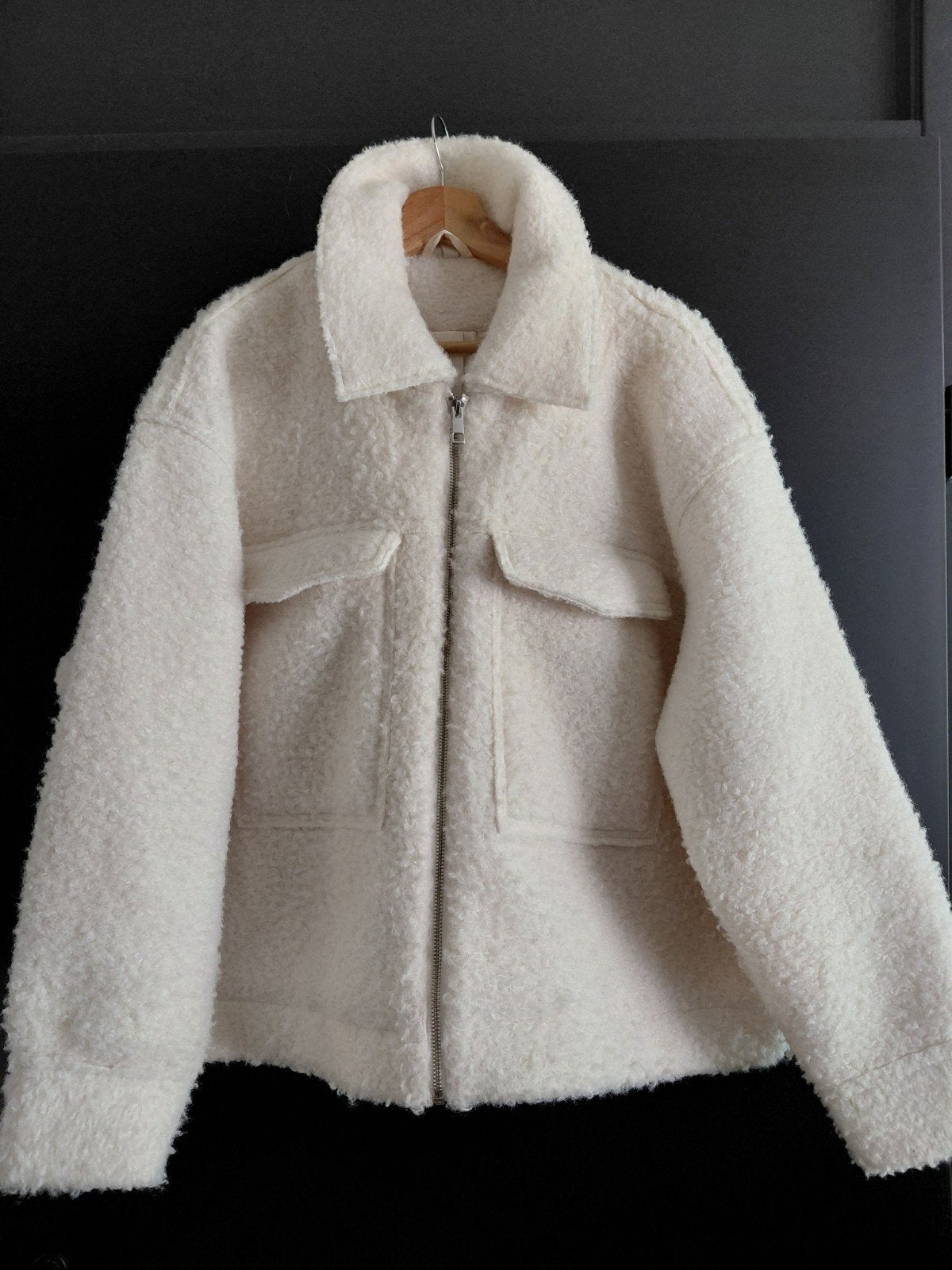 Jas winter crème maat XL, Beige, Maat 46/48 (XL) of groter, Nieuw, Ophalen of Verzenden