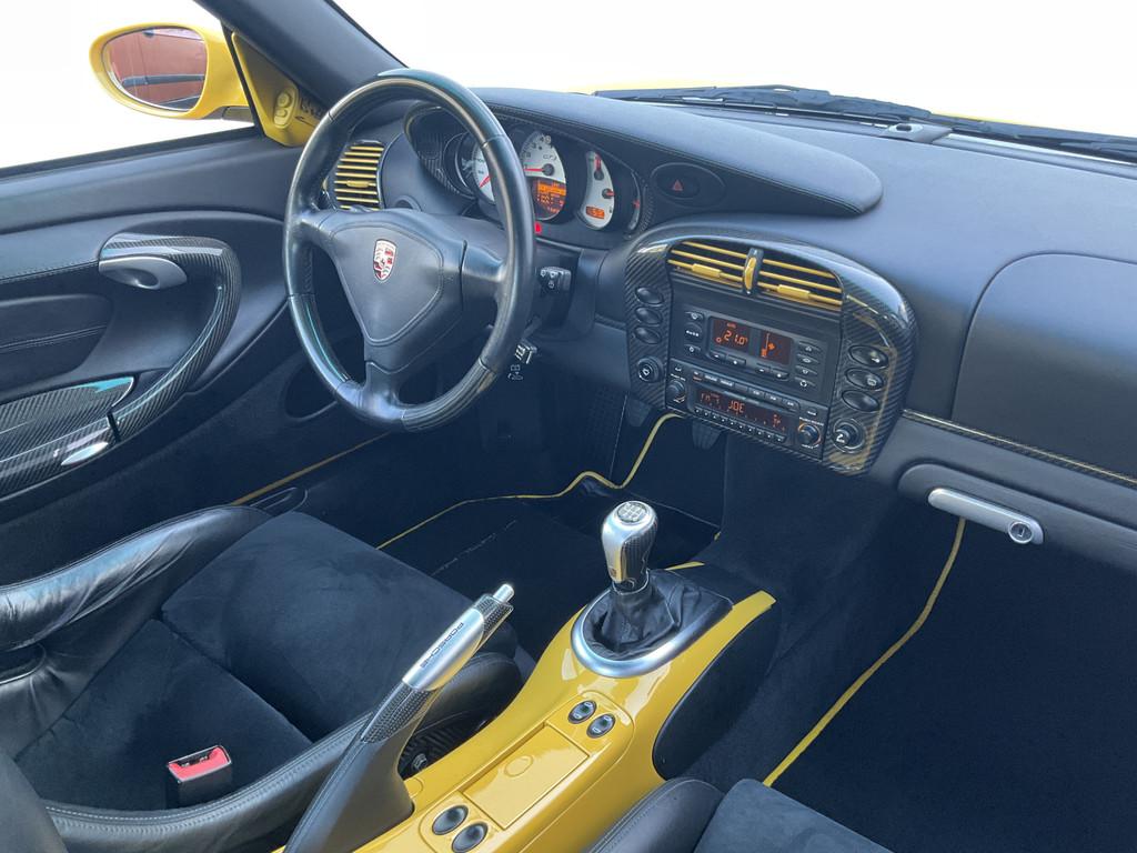 Porsche 911 3.6 Coupé 996 GT3 Collect Car Speed Gelb Carbon, Gebruikt, Overige kleuren, Bedrijf, Handgeschakeld