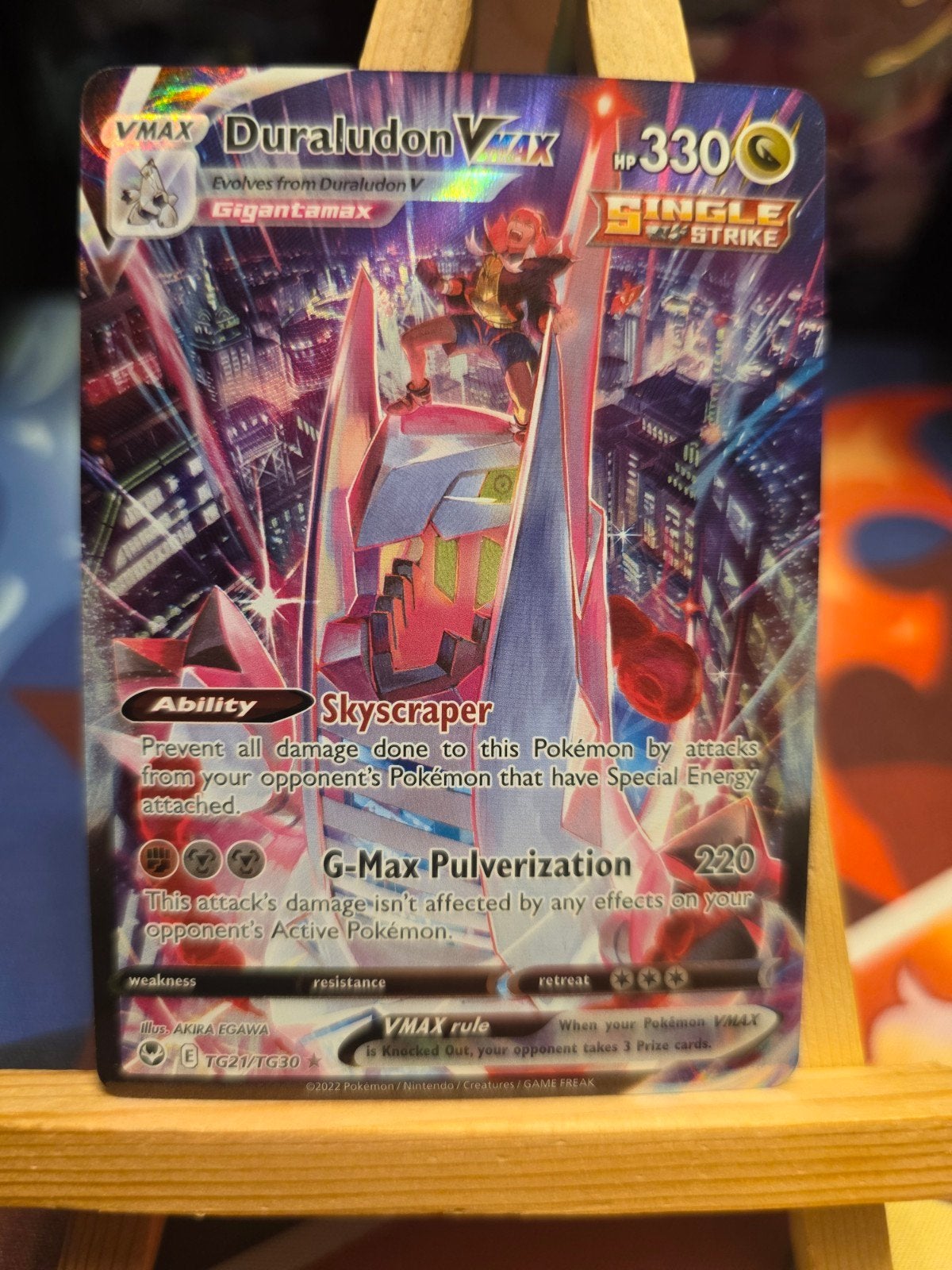 Pokemon Silver Tempest Duraludon VMax TG21, Verzenden, Nieuw, Losse kaart, Foil