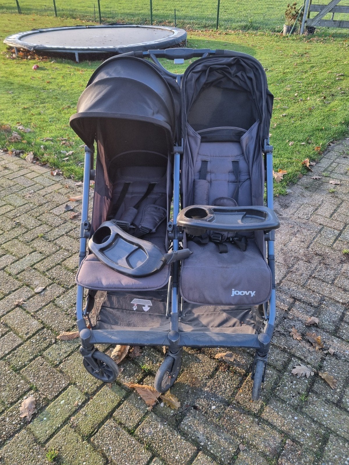 Joovy Kooper 2 duo wandelwagen, Kinderen en Baby's, Ophalen, Gebruikt, Kinderwagen of Buggy