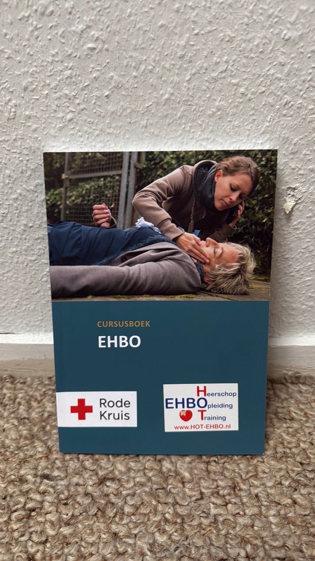 Cursusboek EHBO Rode Kruis - Heerschop EHBO Opleiding, Ophalen of Verzenden, Gamma, Zo goed als nieuw, Overige niveaus