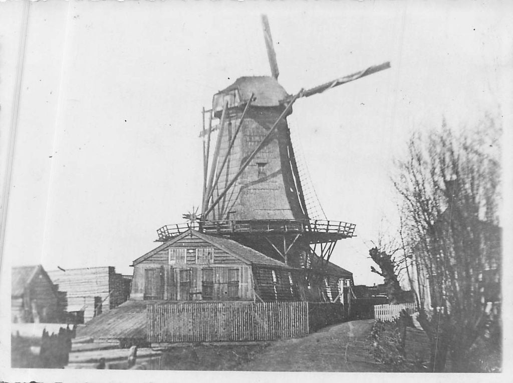 Overschie (Rotterdam) - MOLEN De Steur, Ophalen of Verzenden, 1920 tot 1940, Ongelopen, Zuid-Holland