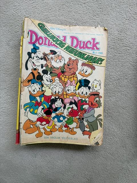 donald duck, Boeken, Meerdere stripboeken, Ophalen of Verzenden, Gelezen, Walt Disney