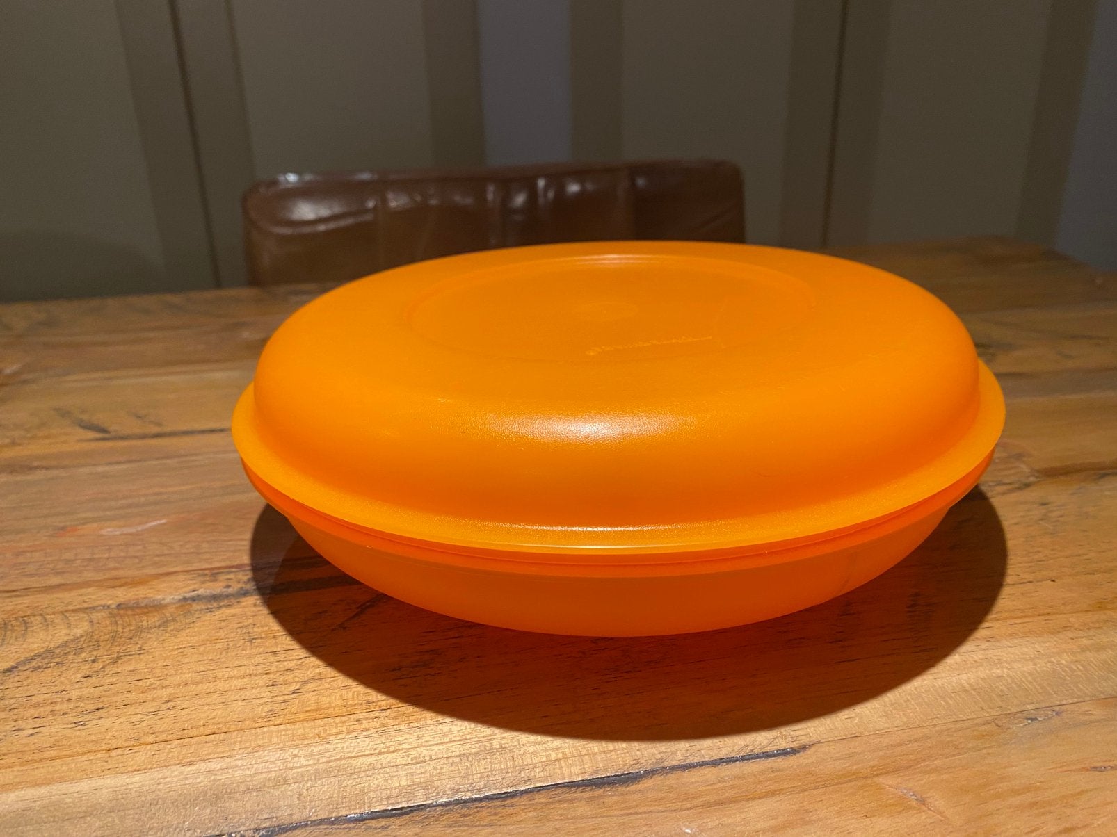 Tupperware hapjesschaal, Ophalen of Verzenden, Oranje, Overige typen
