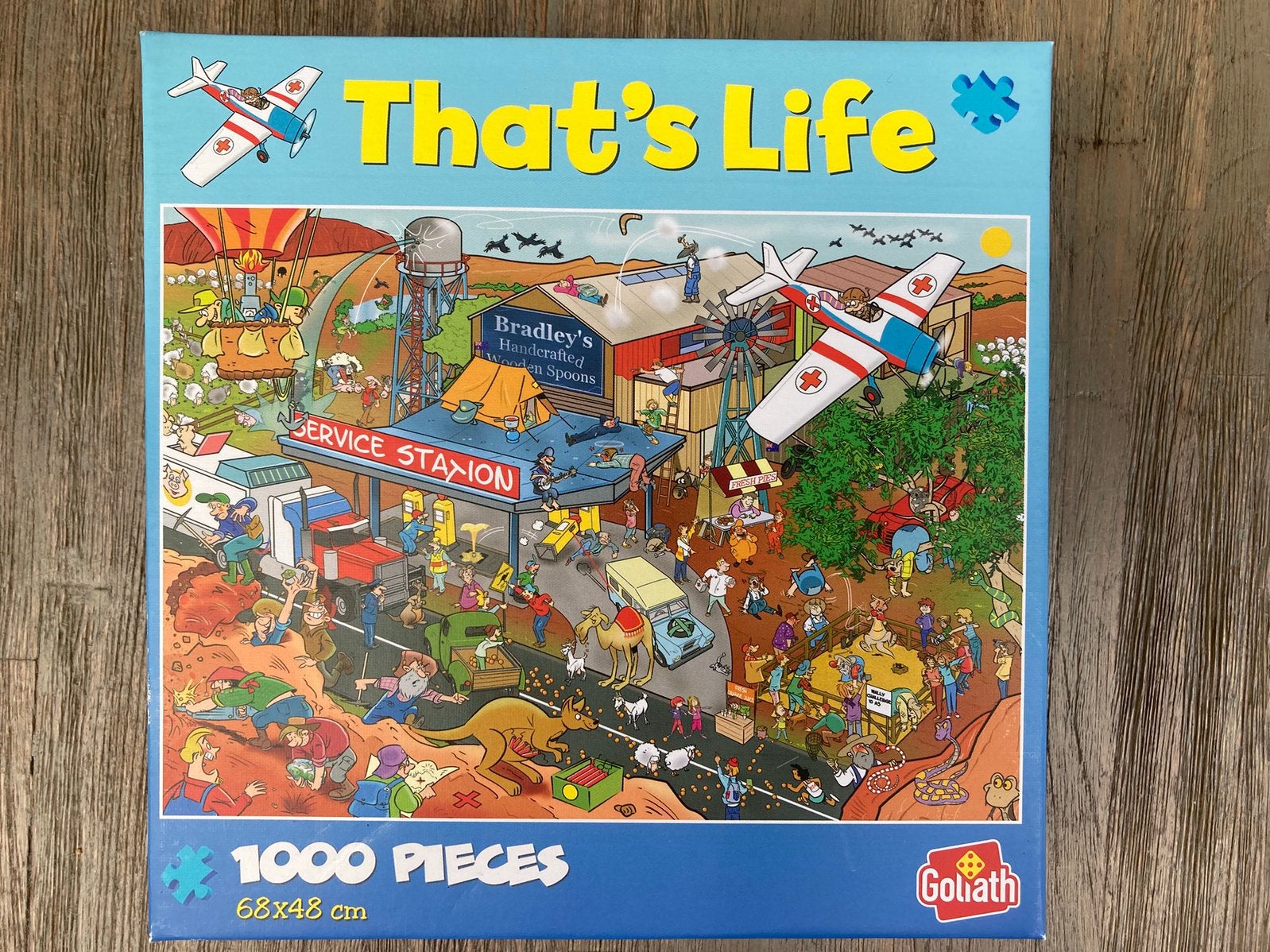 Thats life puzzel 1000 stukjes, Ophalen, 500 t/m 1500 stukjes, Gebruikt