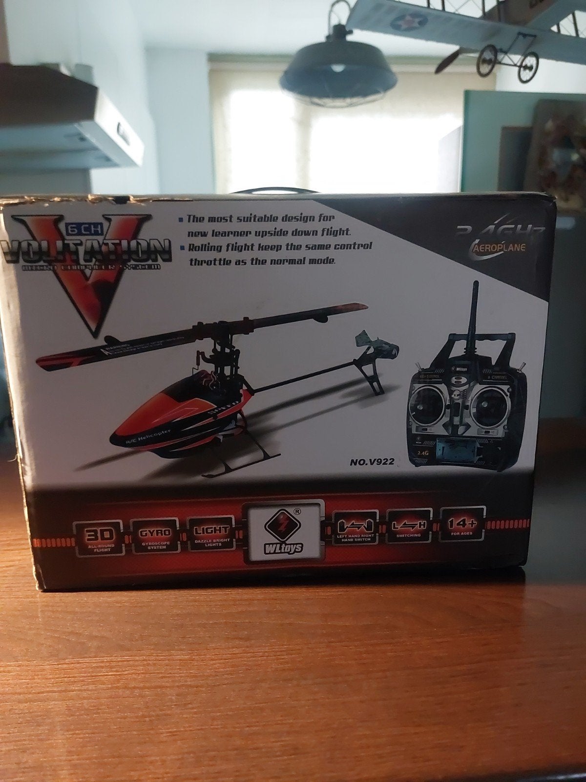 Complete 6kanaals Helikopter., Elektro, RTF (Ready to Fly), Helikopter, Ophalen of Verzenden