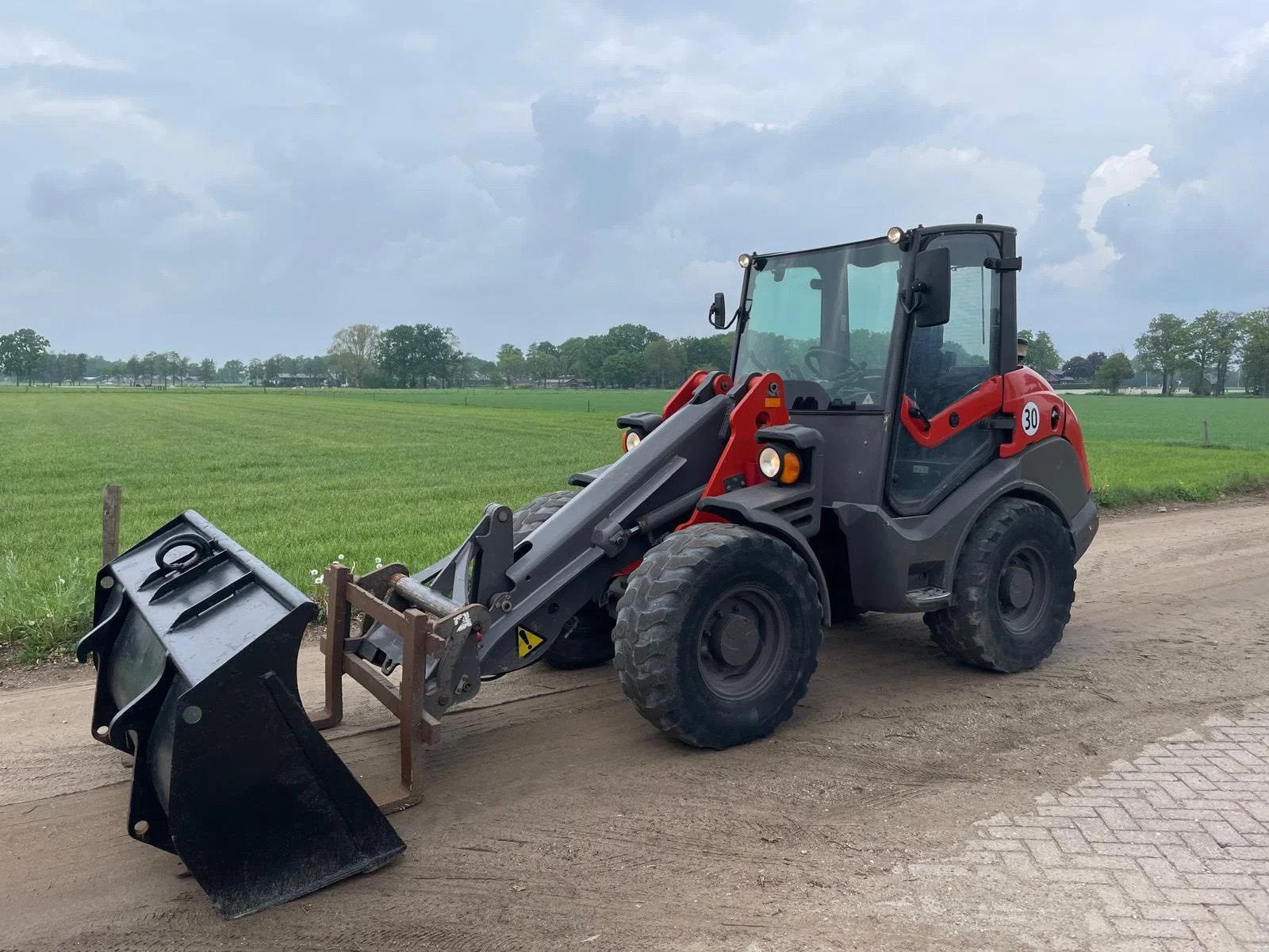 Ahlmann AX 100 Shovel Loader (bj 2009), Wiellader of Shovel