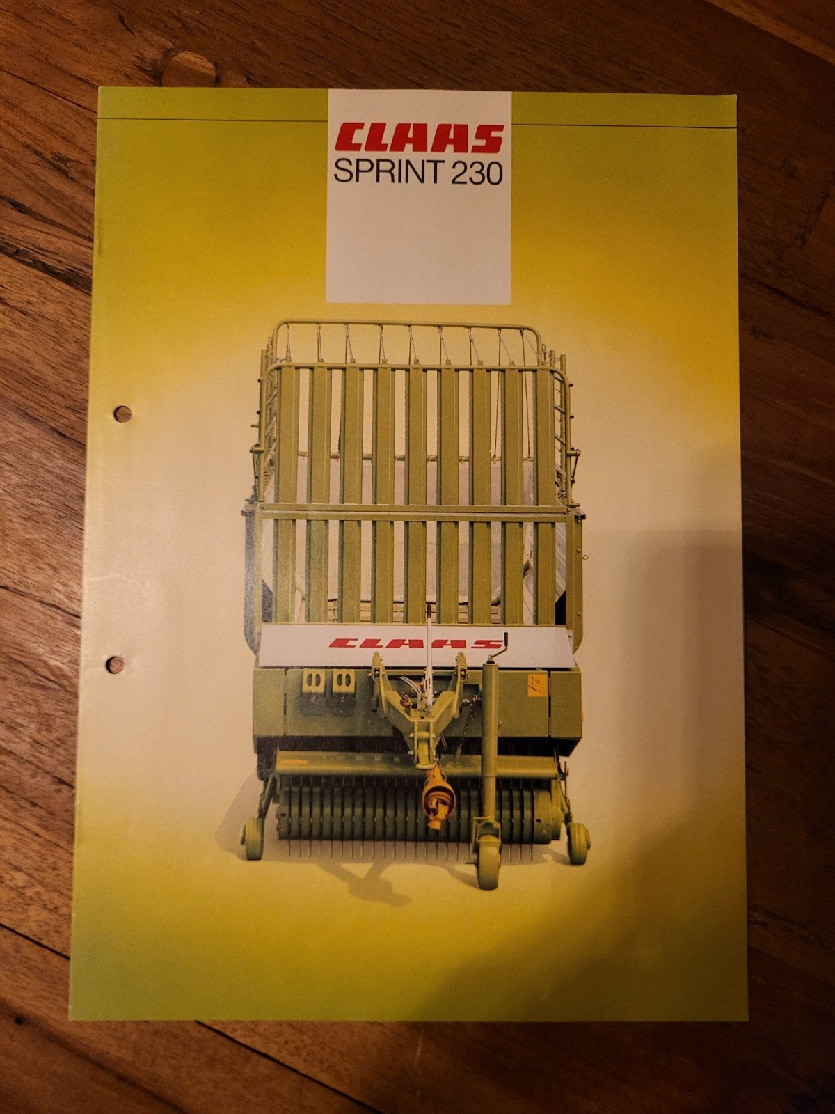 tractor folder Claas Sprint 230, Ophalen of Verzenden