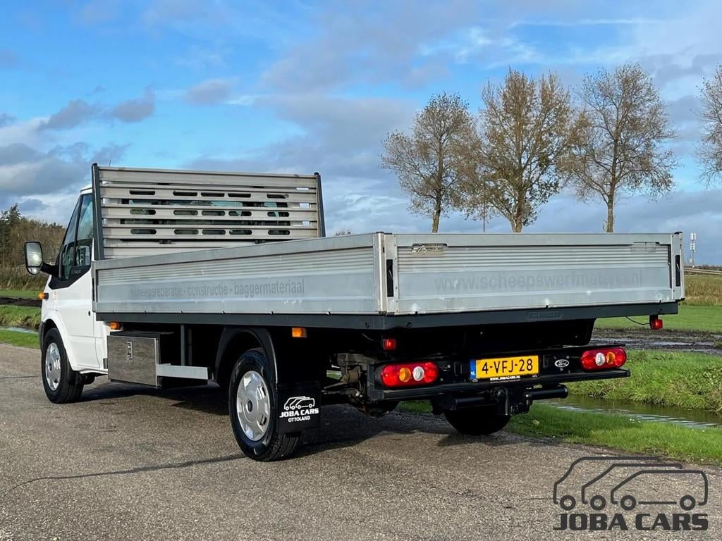 Ford Transit 2.4 TDCI 115pk Open Laadbak 4.15 M, Auto's, Bestelauto's, Gebruikt, 4 cilinders, 2800 kg, Origineel Nederlands