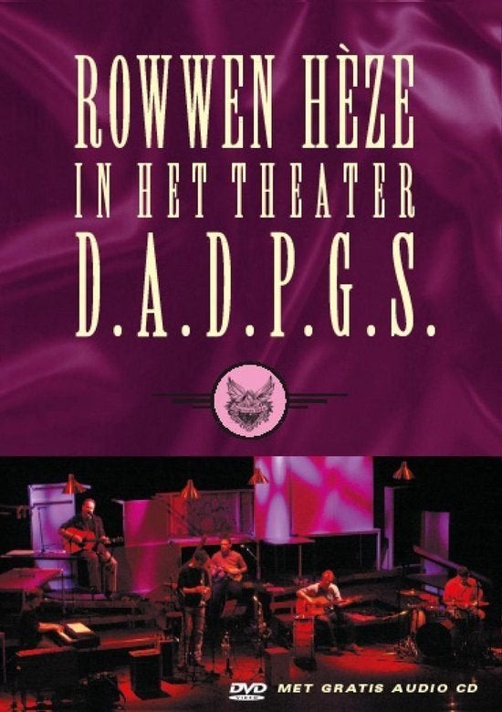 Rowwen Heze - In het Theater D.A.D.P.G.S. DVD + CD, Alle leeftijden, Ophalen of Verzenden, Zo goed als nieuw, Concert