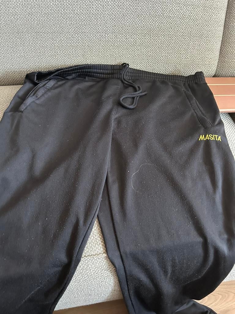Zwarte Masita Trainingsbroek / Sportbroek - Maat L, Ophalen of Verzenden, Zo goed als nieuw, Zwart, Algemeen