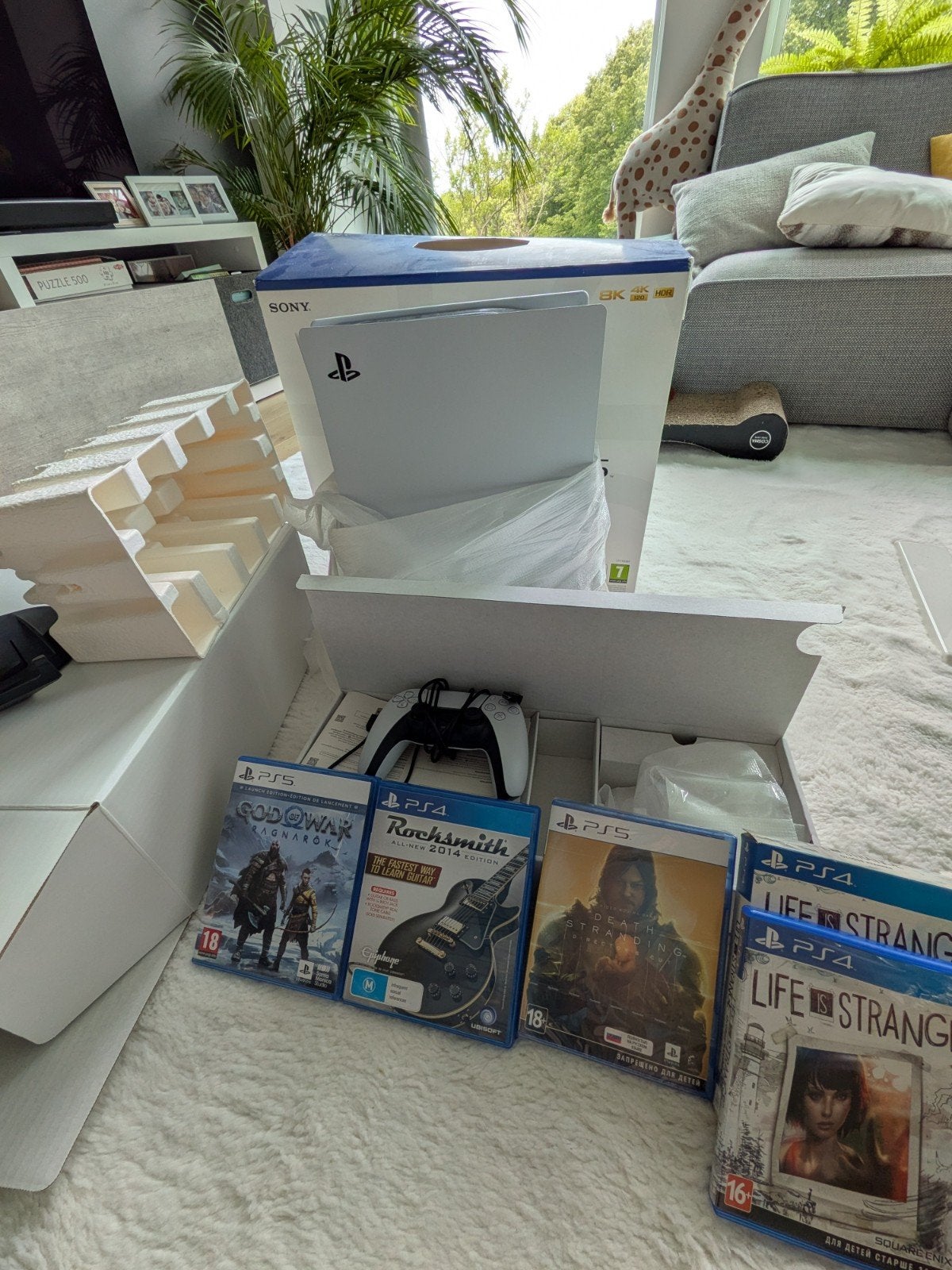 Playstation 5 Disc Edition + DualSense + Topgames, Avontuur en Actie, Online, Vanaf 18 jaar, 1 speler