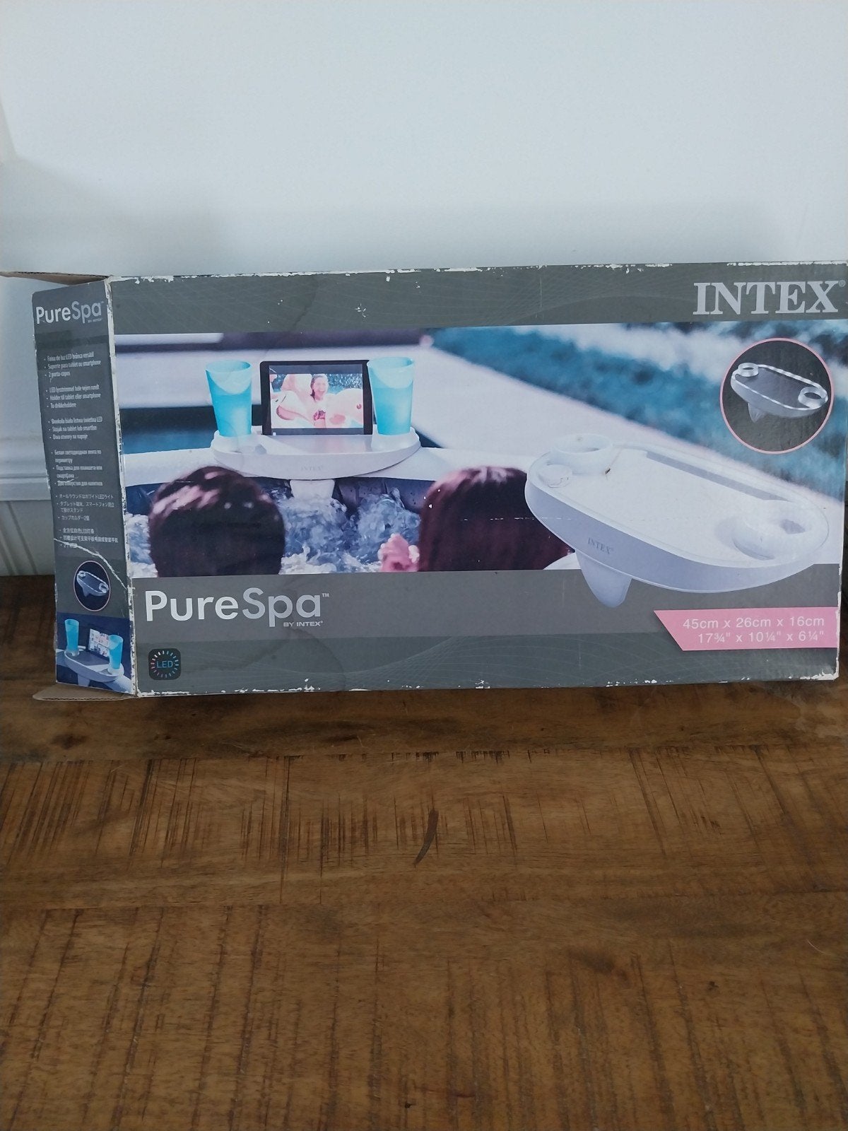 Intex Spa Plateau met Verlichting en Bekerhouders, Ophalen, Nieuw, Overige typen