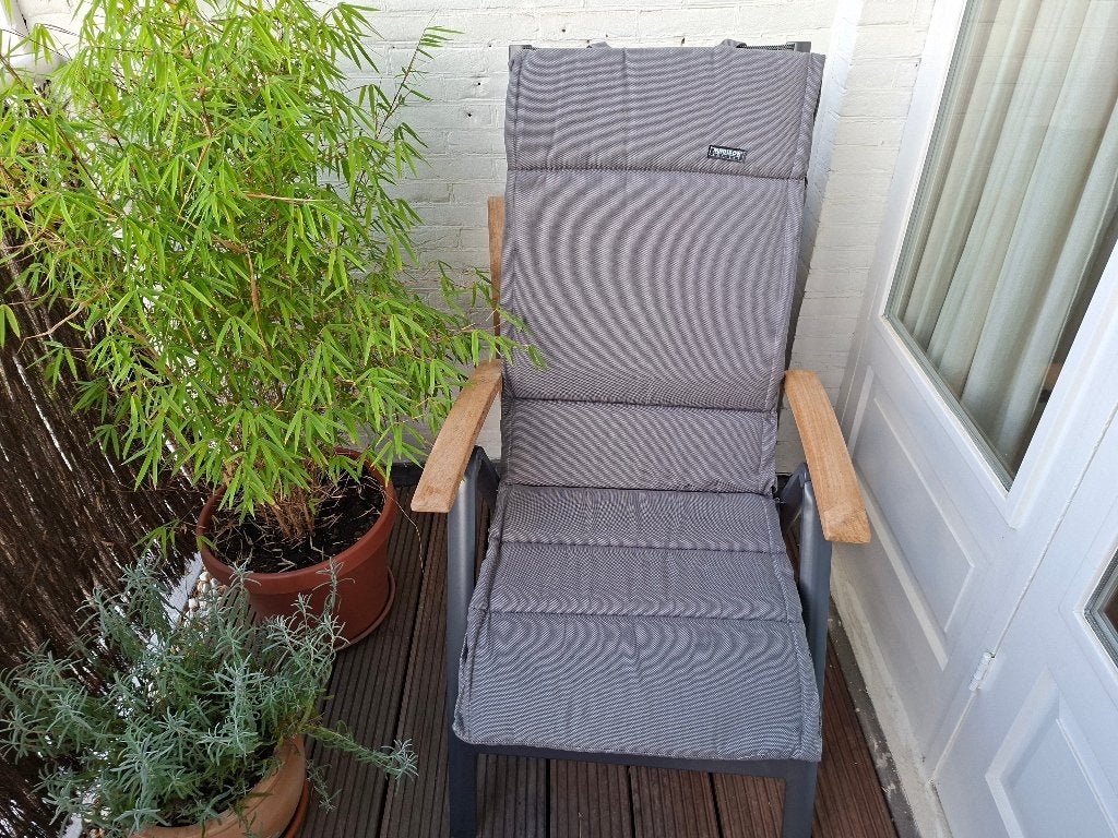 Tuinstoelkussens, Ophalen, Zo goed als nieuw
