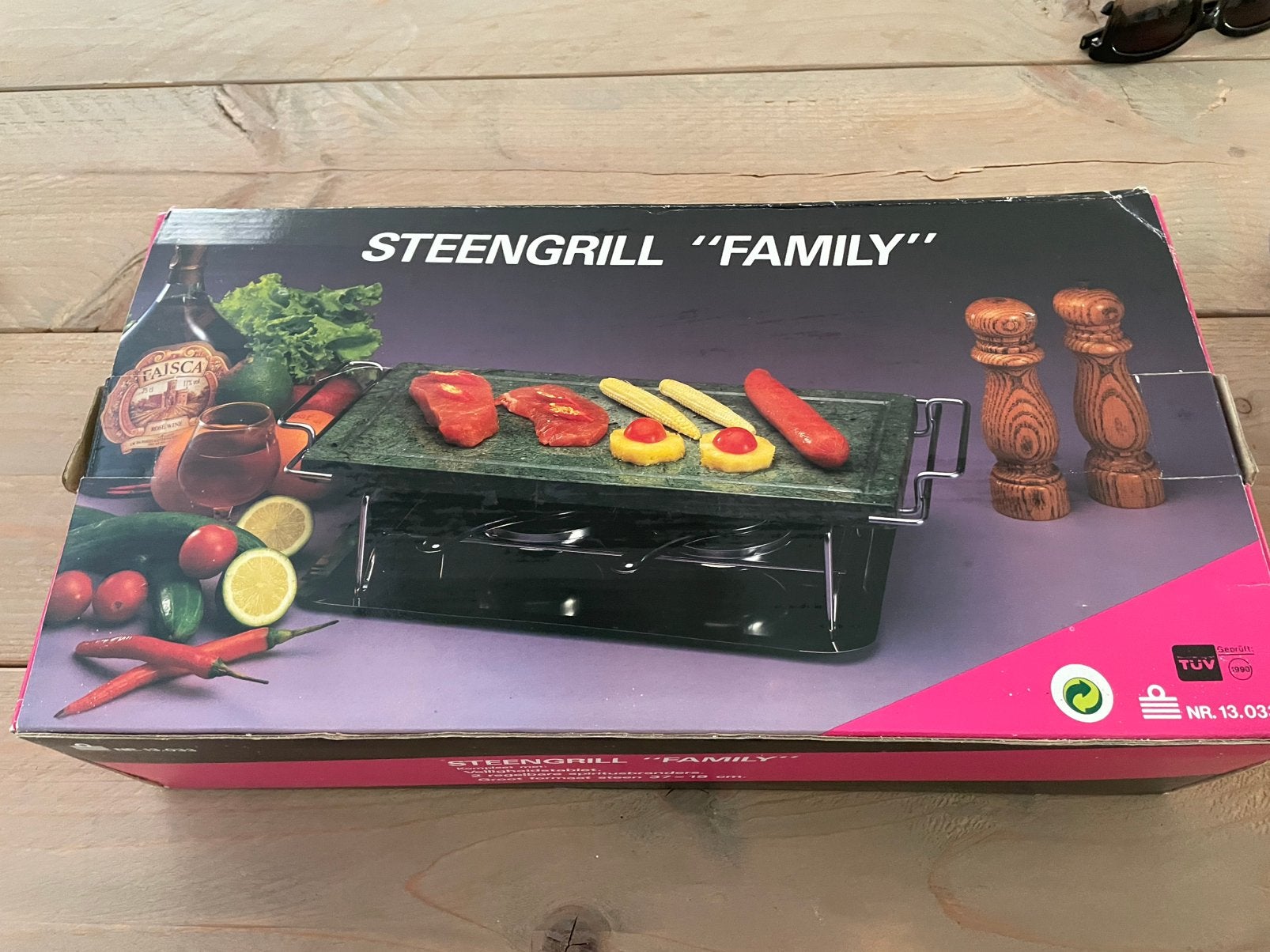 Steengrill family, Witgoed en Apparatuur, Gourmetstellen, Ophalen, Zo goed als nieuw