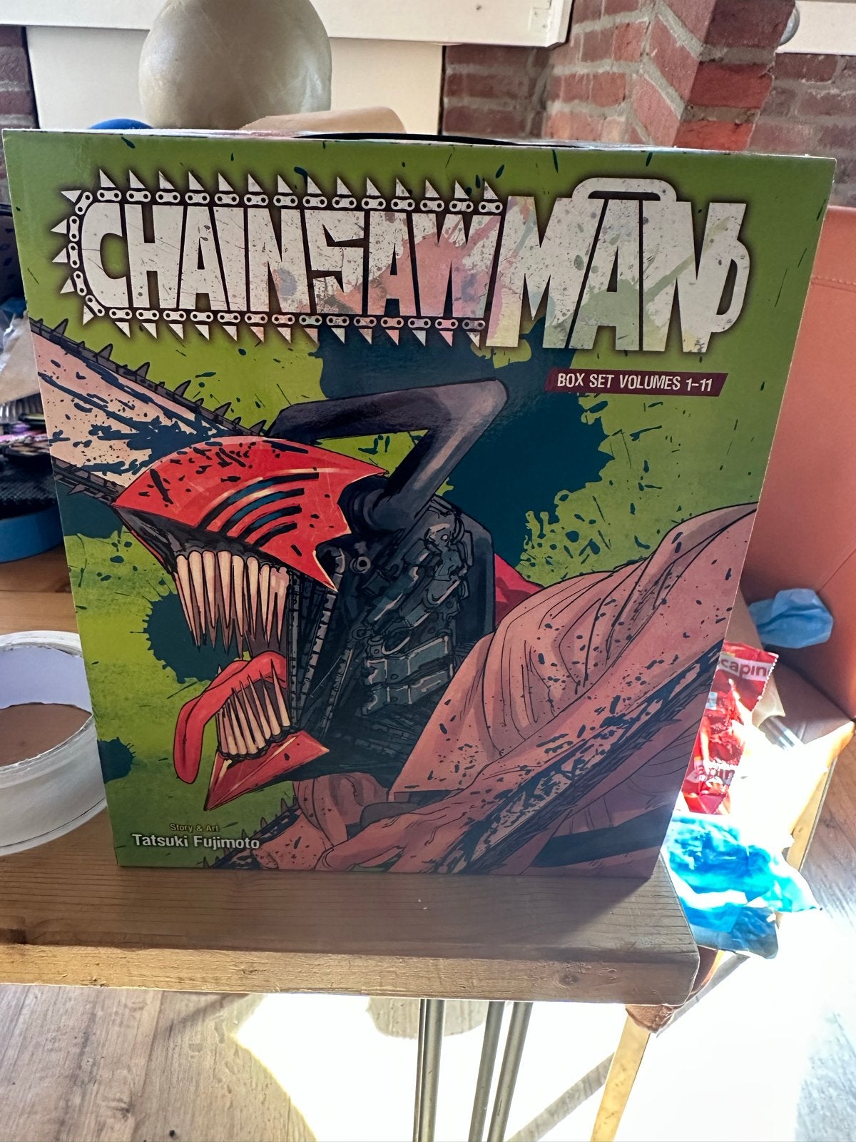 Chainsaw Man Manga Boxset Vol. 1-11 - Zo goed als nieuw, Boeken, Complete serie of reeks, Ophalen of Verzenden, Zo goed als nieuw