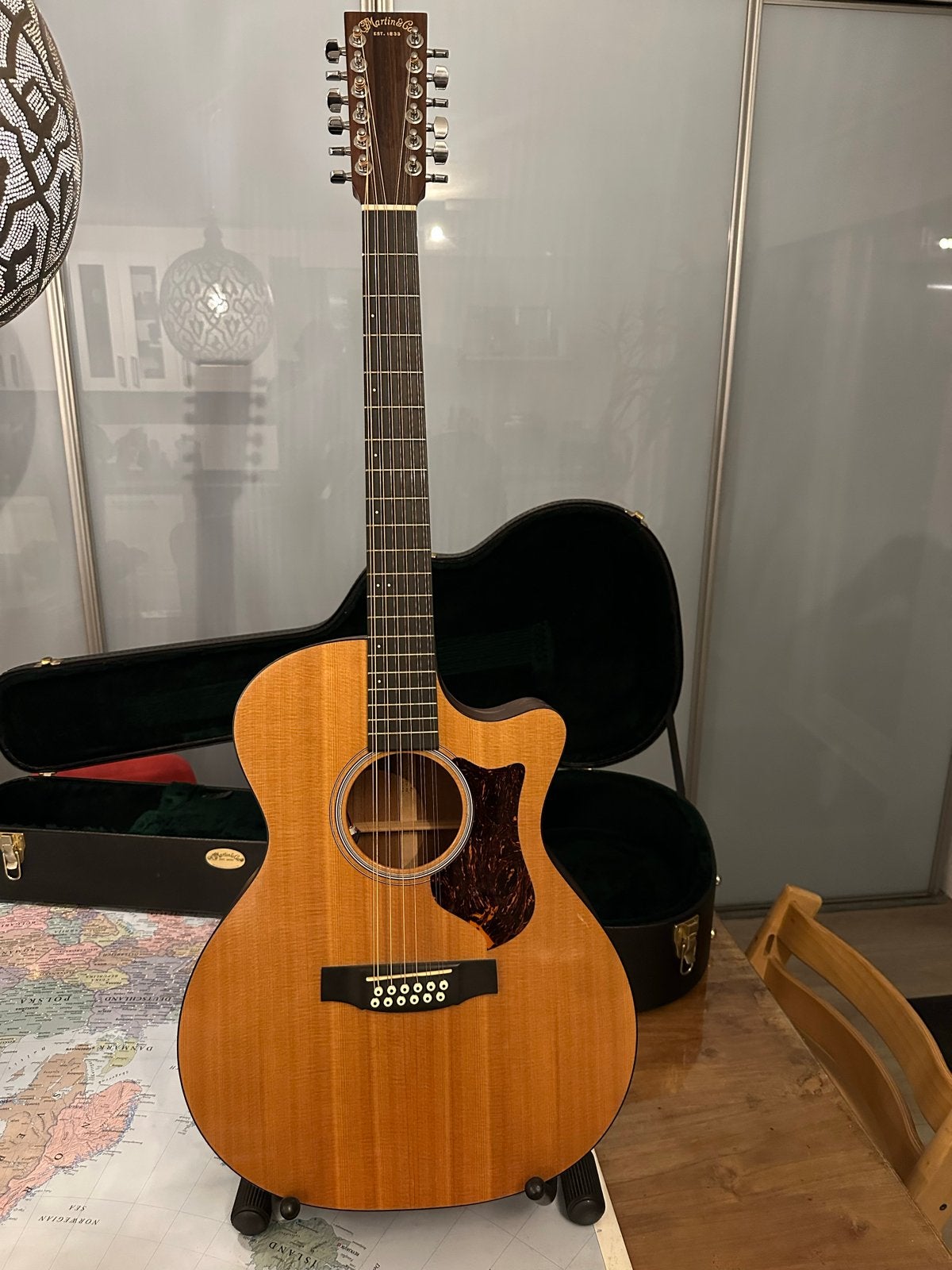 Martin GPC12PA4 12-snarige gitaar in zeer goede staat, Ophalen, Zo goed als nieuw, Western- of Steelstringgitaar, 12-snarig