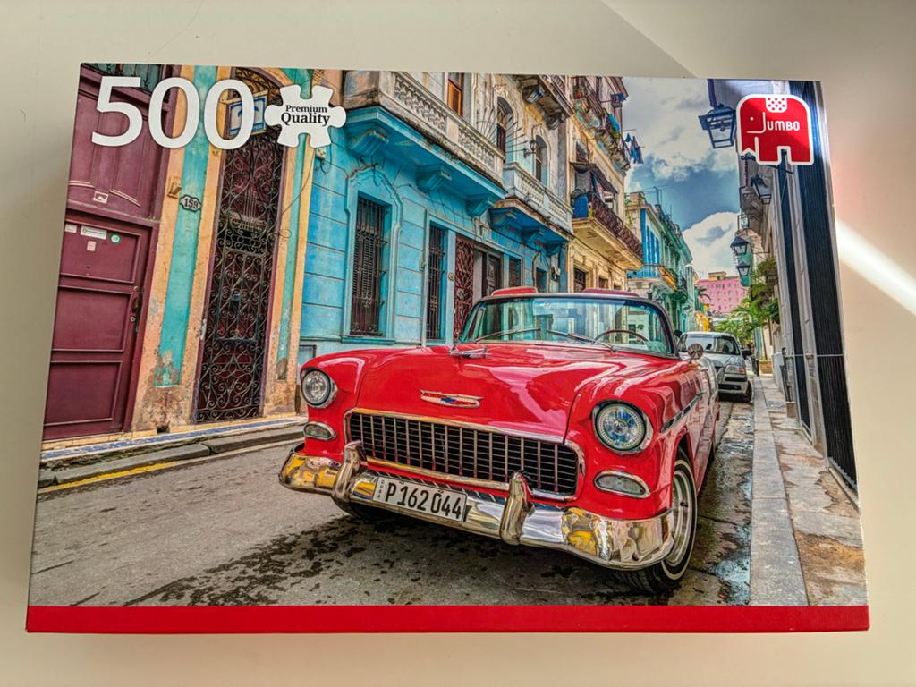 Havana Cuba Premium Collection Jumbo Puzzel 500 Stukjes, Ophalen of Verzenden, Zo goed als nieuw