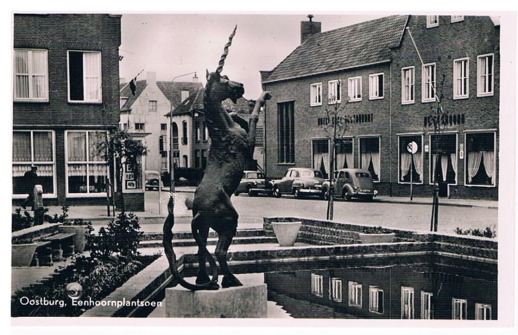 Aanzichtkaart  Oostburg, Ophalen of Verzenden, 1960 tot 1980, Ongelopen, Zeeland