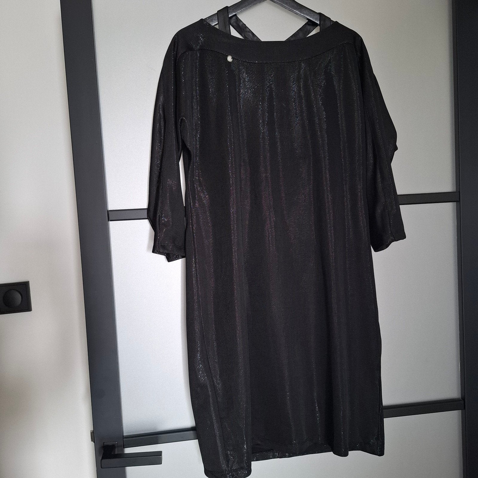 ZIP73 Zwarte Jurk Maat XXL - Zo goed als nieuw, ZIP73, Zwart, Maat 46/48 (XL) of groter, Ophalen of Verzenden