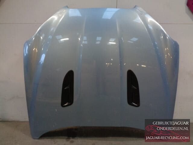 Motorkap Jaguar  XF 1e model kleur licht blauw met XFR Look, Gebruikt, -, Voor, -