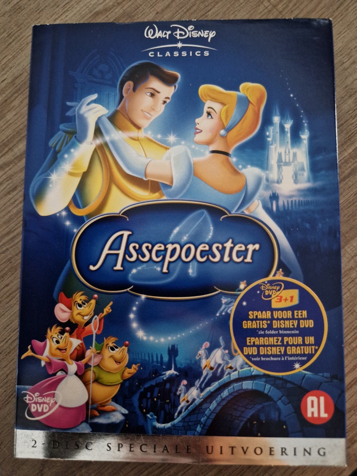 Disney Assepoester, Alle leeftijden, Ophalen of Verzenden, Zo goed als nieuw, Amerikaans