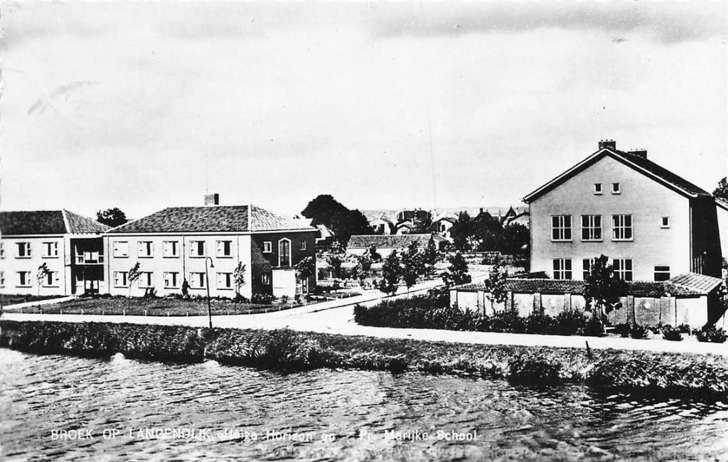 703-089-017 Broek op Langendijk Marijke School, Verzenden, Voor 1920, Noord-Holland