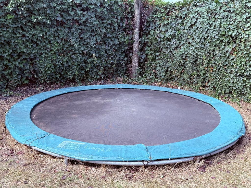 GRATIS Trampoline 360cm., Ophalen, Gebruikt