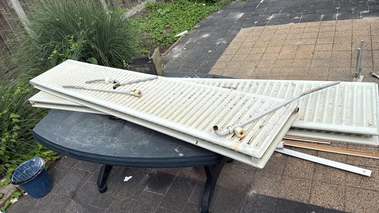 Gebruikte radiatoren - diverse maten, Doe-het-zelf en Verbouw, Verwarming en Radiatoren, Ophalen, 30 tot 80 cm, Gebruikt, Radiator