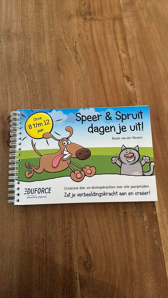 Bouke van der Meulen - Speer en Spruit dagen je uit!, Boeken, Ophalen of Verzenden, Zo goed als nieuw, Bouke van der Meulen, Nederlands