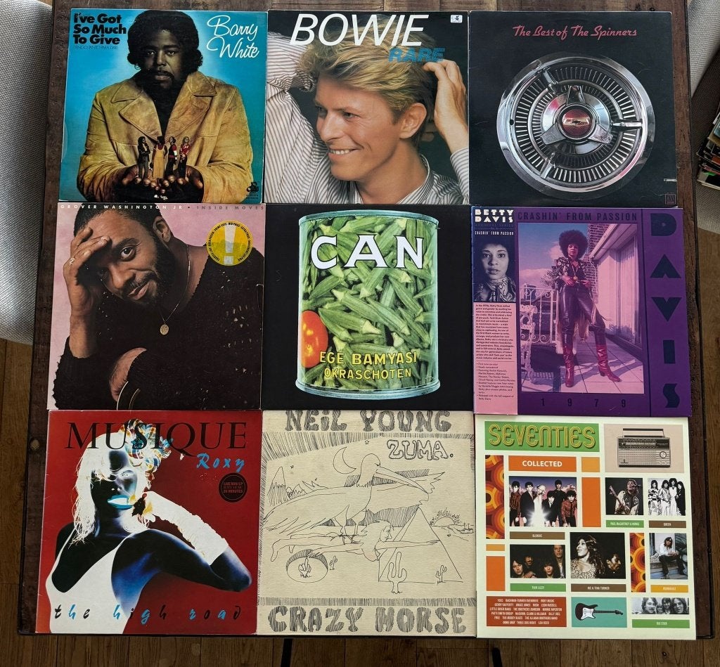Platen verzameling (vinyl) rock, pop, soul, funk, Ophalen, Gebruikt, 12 inch