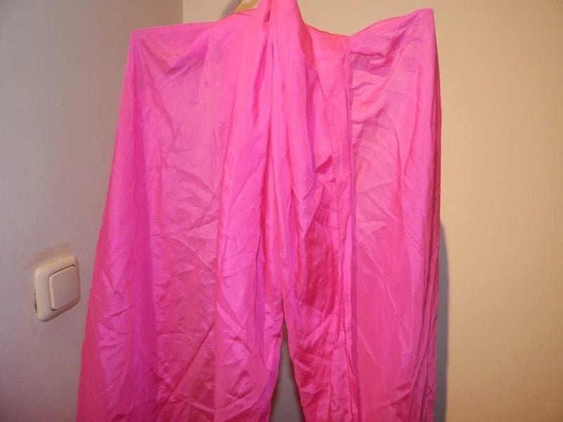 Paul Smith grote zijde shawl cyclaam fucia van kleur, Paul Smith, Verzenden, Maat 46/48 (XL) of groter, Zo goed als nieuw
