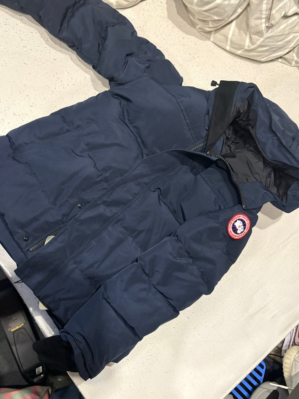 Canada Goose Expedition Parka Heren, Ophalen of Verzenden, Nieuw, Maat 52/54 (L), Blauw