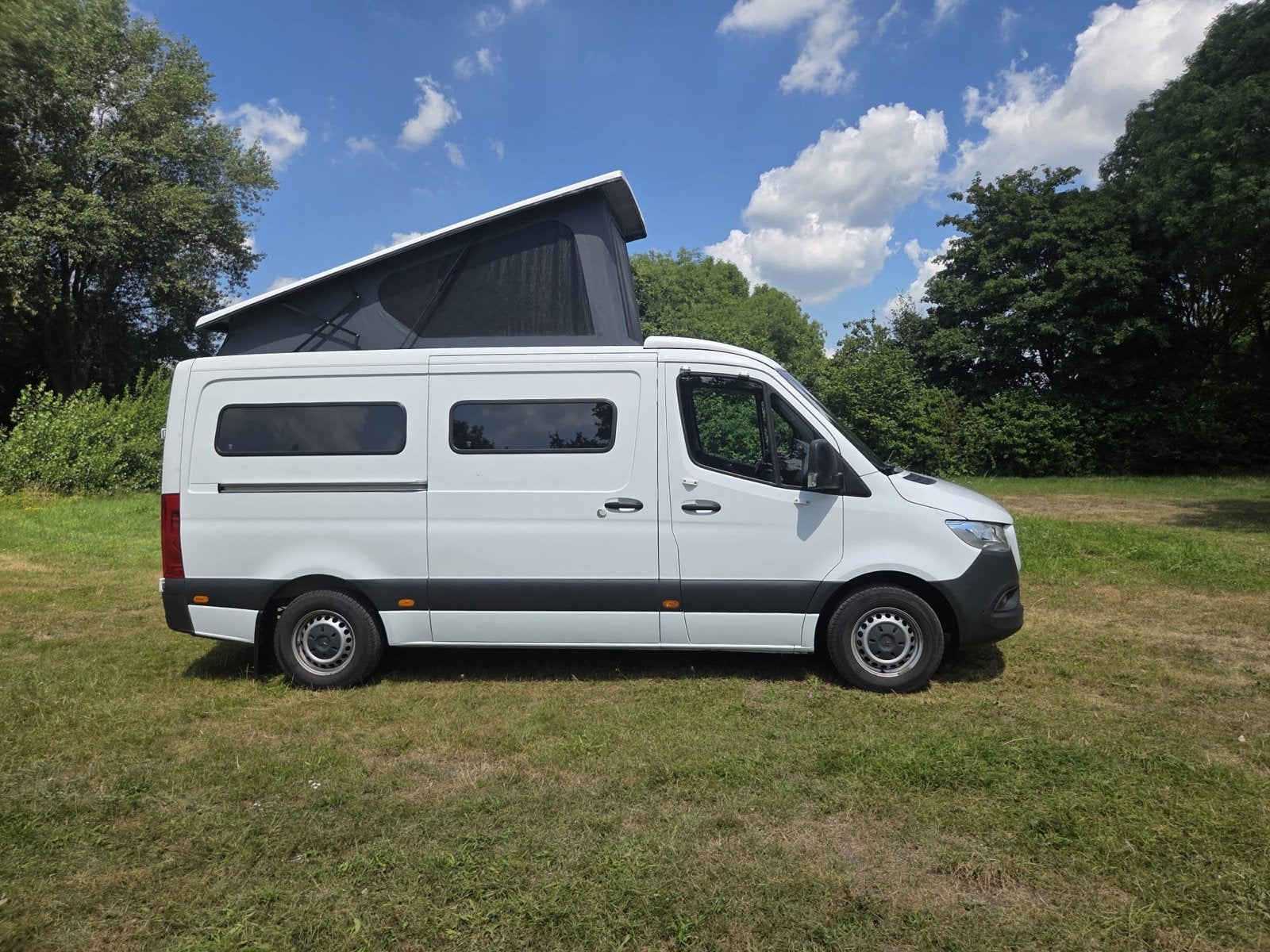 Mercedes-Benz Sprinter Camper met hefdak - Euro 6, Hefdak, Buscamper of Camperbus, Tot en met 2, Mercedes-Benz