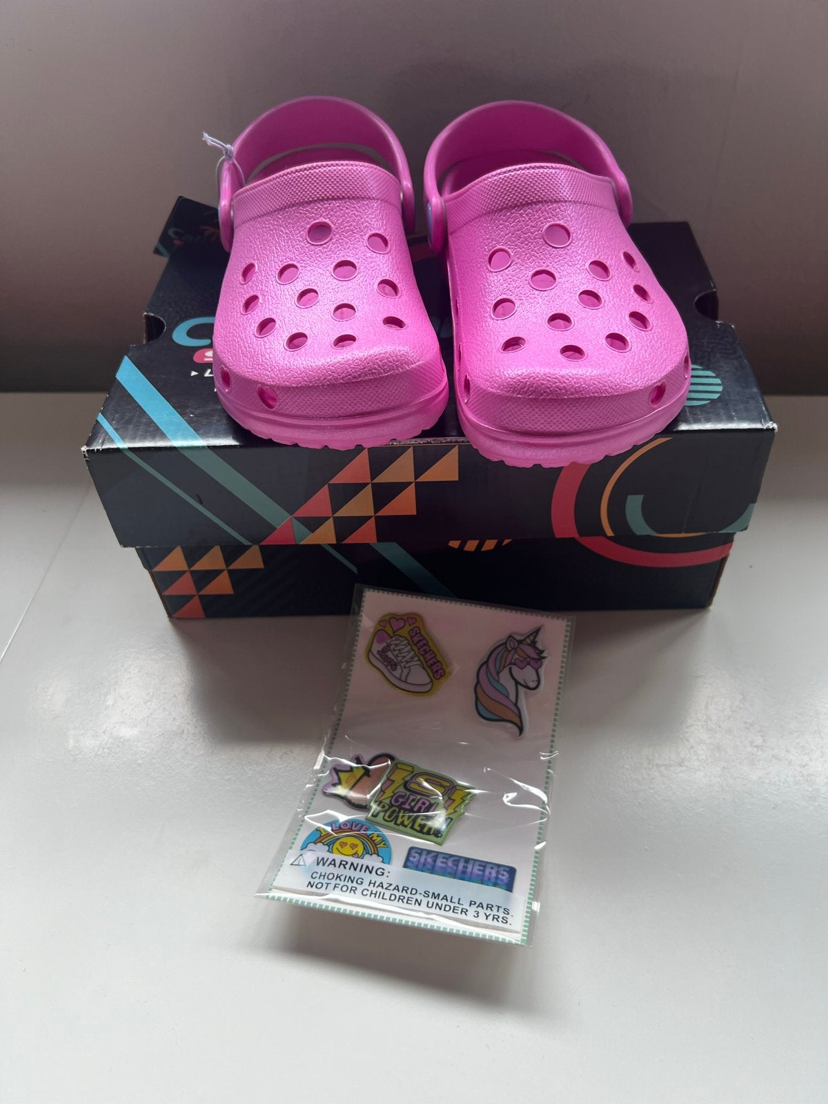 Skechers Roze Klompjes, Ophalen of Verzenden, Nieuw, Meisje, Schoenen