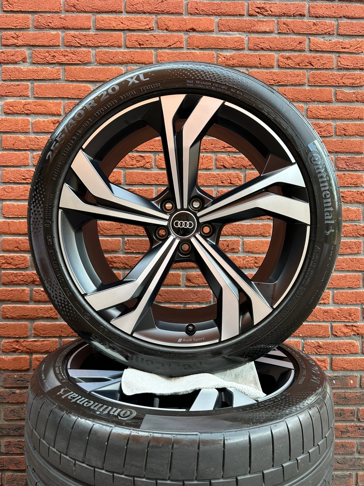 Originele Audi Q3 SQ3 RSQ3 velgen 20 inch, zonder schade, Ophalen, 255 mm, Banden en Velgen, Personenwagen